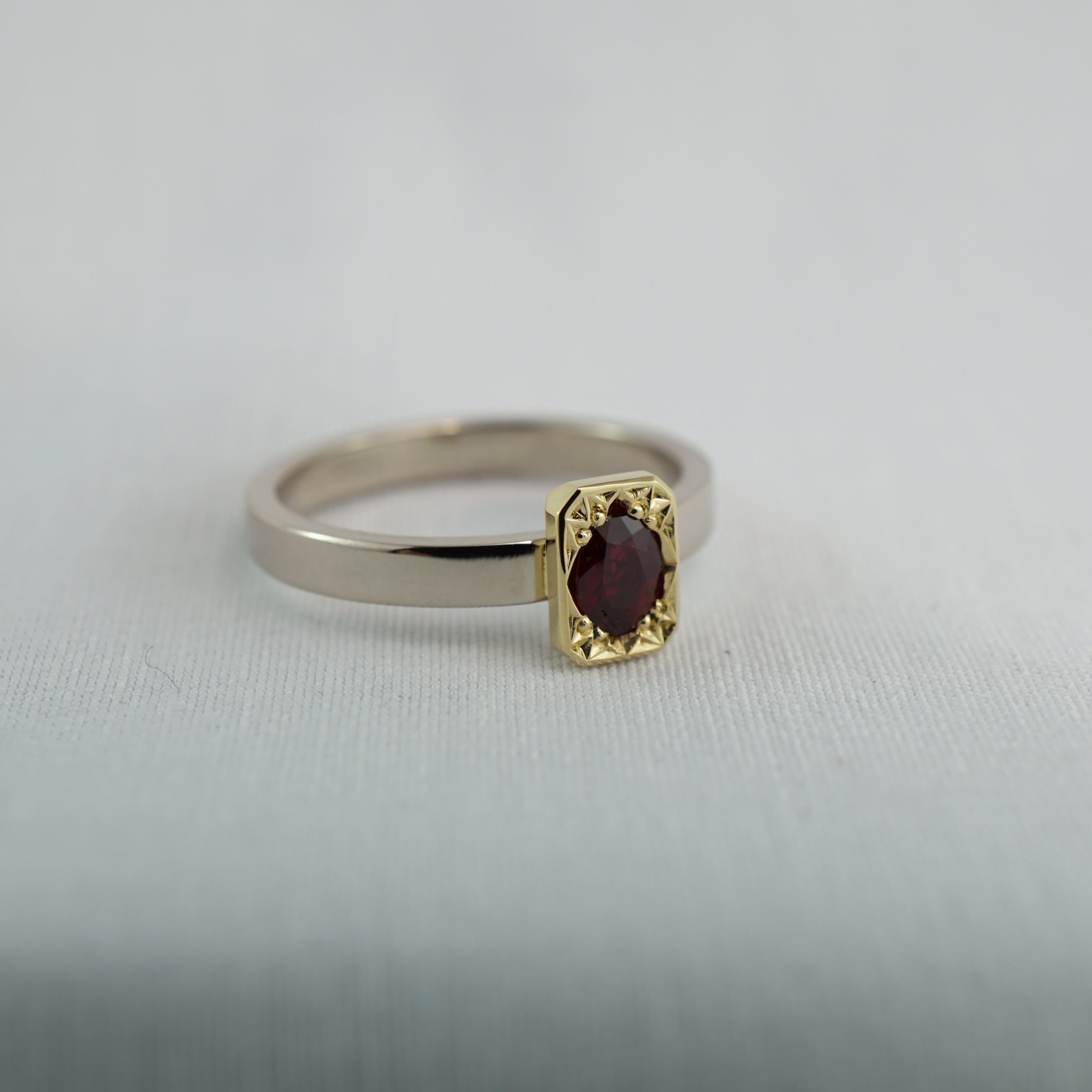 Handmade Natural Ruby Ring #1