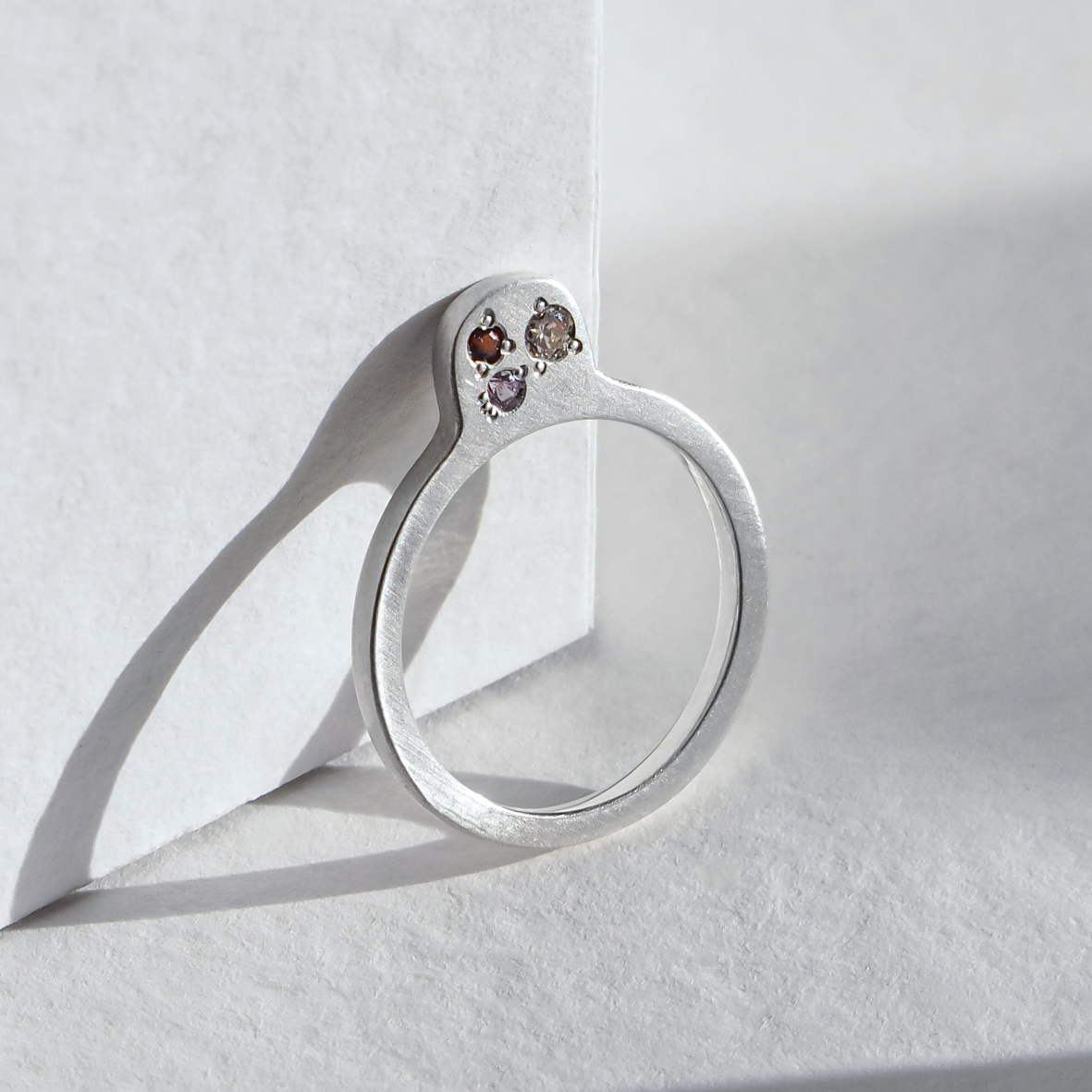 Three Sisters Ring by Daria Fox