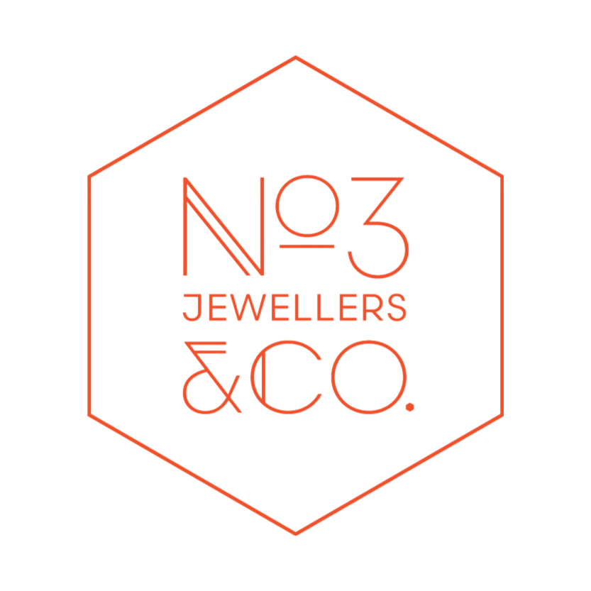No.3 Jewellers and Co. Logo in Transparent