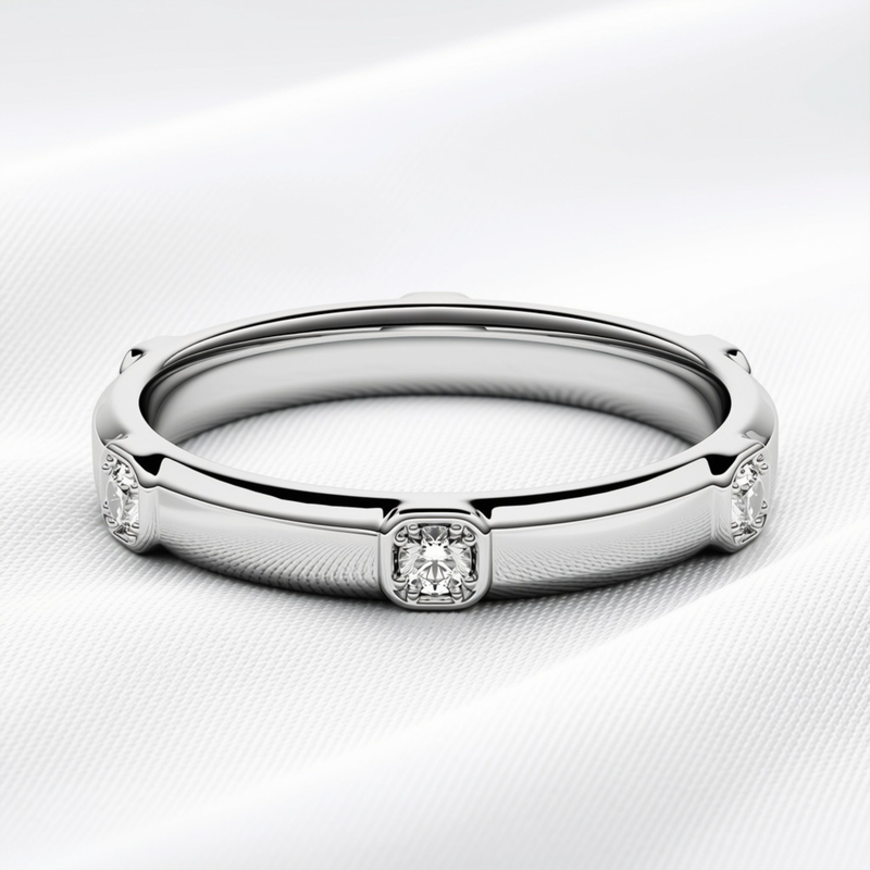 Estelle 02 - Diamond Anniversary Ring